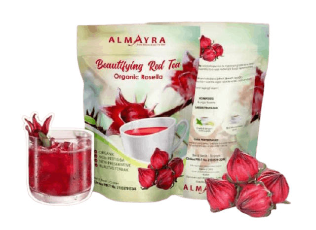 Almayra  Beautifying Red Tea Organic Rosella 1