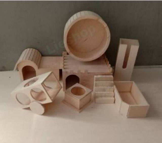Paket Rumah Mainan Hamster 1