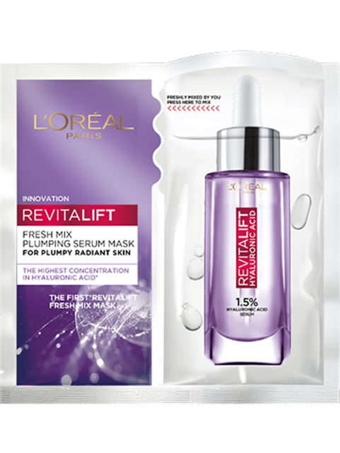 L'Oréal Paris Hyaluronic Acid Freshmix Mask  1