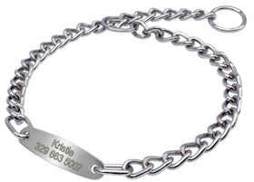 Personalized Dog Chain Name Tag 1