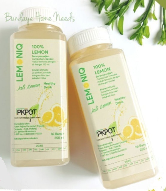 PKPOT (Pusat Kajian Pertanian Organik Terpadu) LEMONIQ 100% Lemon 1