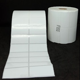 Kertas Sticker Label Semicoated 50X25 mm 1