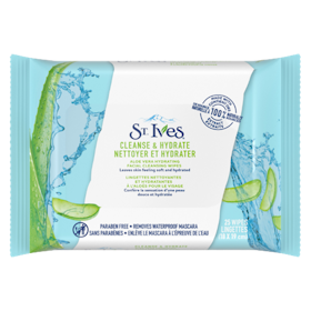 St Ives Cleanse & Hydrate Aloe Vera Facial Wipes 1