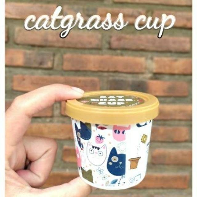 Lazycat Cat Grass Cup 1