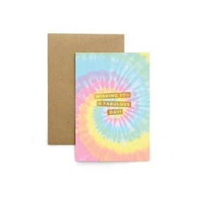 Harvest Goods Birthday Card Harvest Rainbow Tie Dye 1