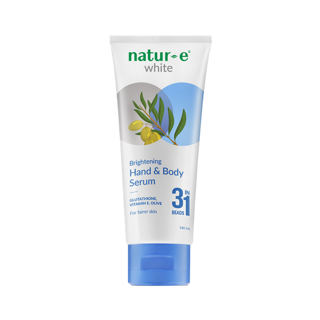 Natur-E White Brightening Hand & Body Serum 1
