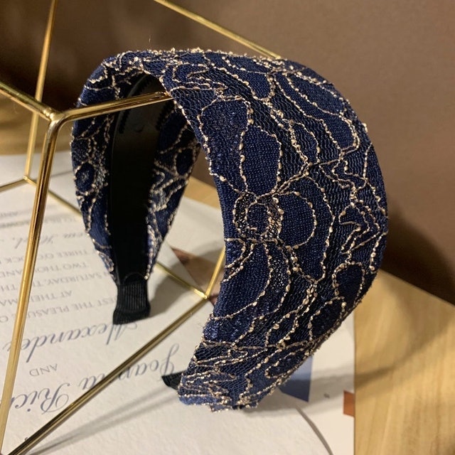 Bando Lebar Korea Motif Bunga 1