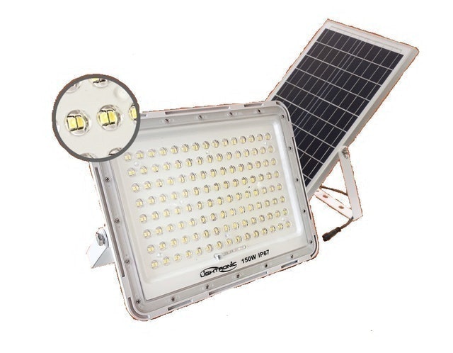 VIOLIN  LAMPU SOROT Solar Cell 240 LED 150 Watt  1