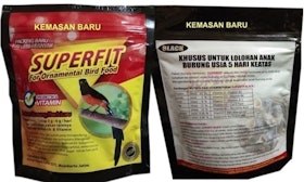 Global Fauna Farm Superfit for Ornamental Bird Food - Instant Black Powder 1