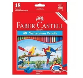 Faber-Castell 48 Watercolour Pencil Parrot 1