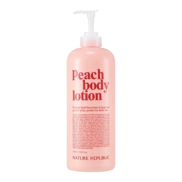 NATURE REPUBLIC Daily Fresh Peach Body Lotion  1