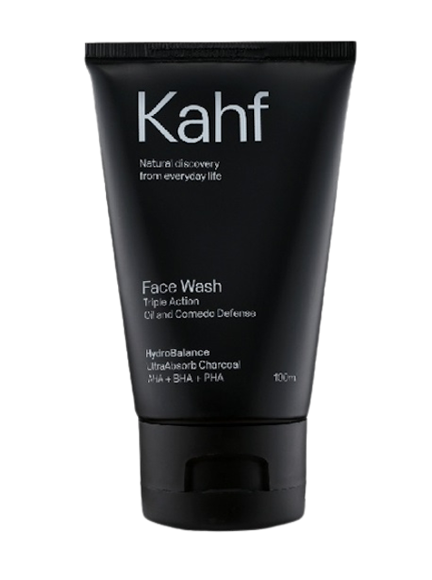 Kahf Triple Action Oil and Comedo Defense Face Wash 1