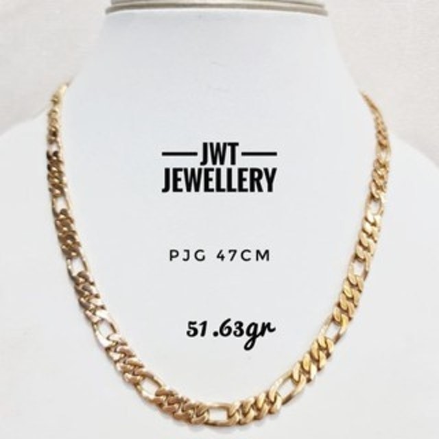 JWT Jewellery Chain Mont Blanc Sisik Naga Padat 1