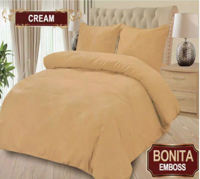 Bonita Emboss - Cream 1