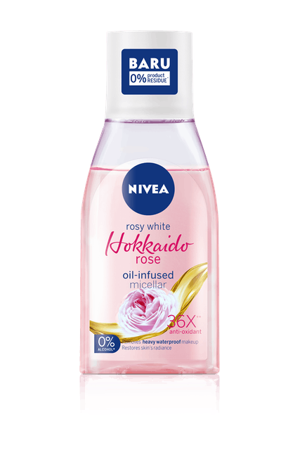 Beiersdorf Nivea Hokkaido Rose Oil-Infused Micellar 1