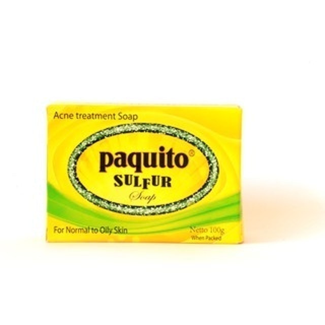 Dinaco Grasia  Paquito Sulfur Acne Treatment Soap 1