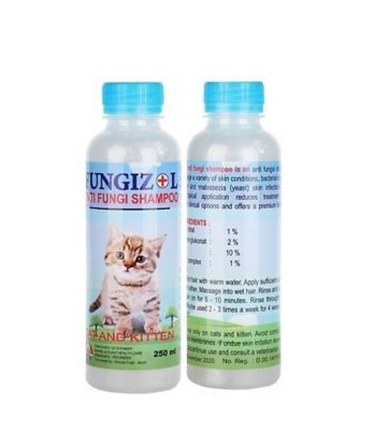 Tamasindo  Fungizol Anti Fungi Shampoo for Cat and Kitten 1