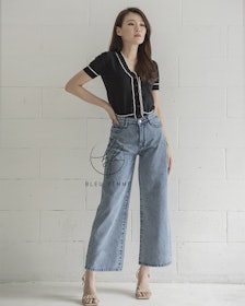 10 Rekomendasi Celana Kulot Jeans Terbaik (Terbaru Tahun 2022) 1