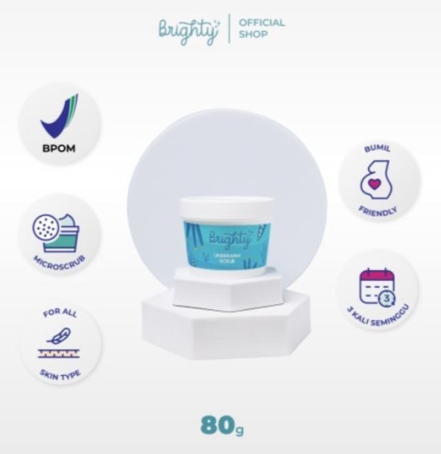 Brighty Sinergi Indonesia Brighty Underarm Scrub 1