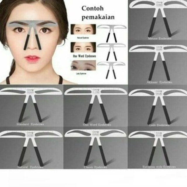  Eyebrow Ruler Stainless Steel 1