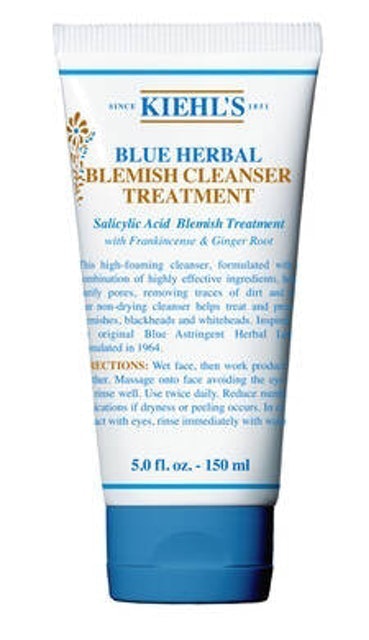 Kiehl's Blue Herbal Blemish Cleanser Treatment 1