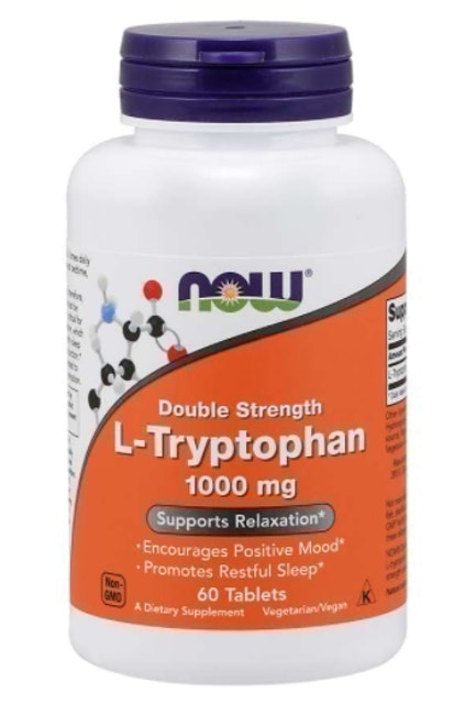 Now Foods L-Tryptophan Double Strength 1