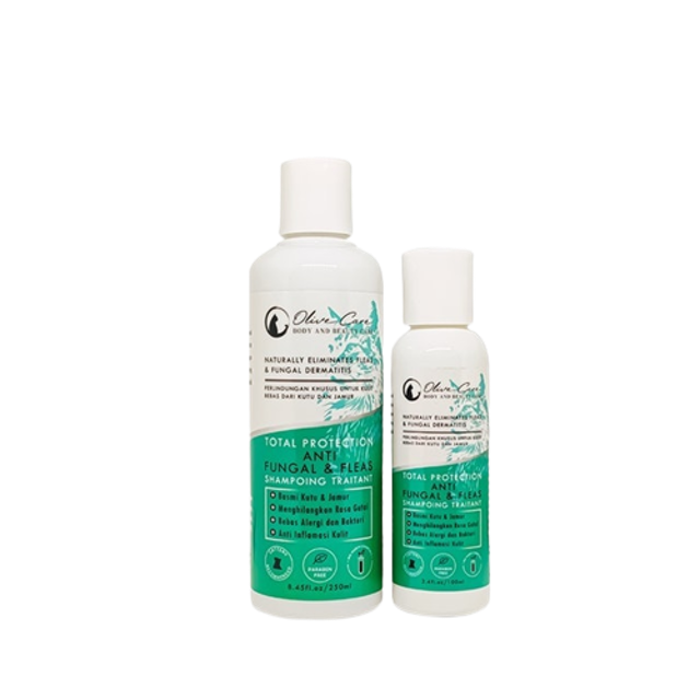 Olive Care Shampoo Anti Fungal & Fleas 1