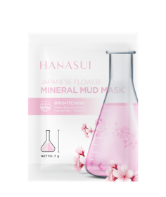 Eka Jaya Internasional Hanasui Mineral Mud Mask - Japanese Flower 1