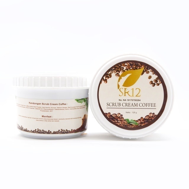 SR12 Scrub Cream Coffee 1