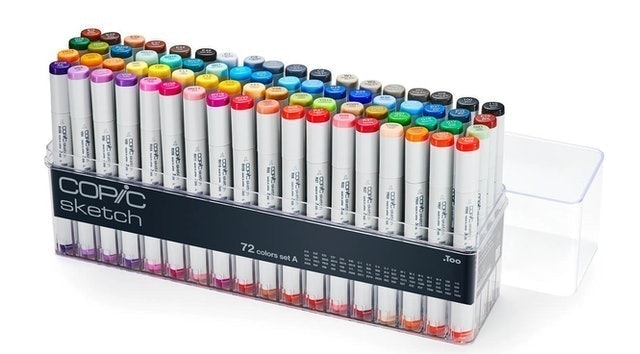Too Marker Products Inc. COPIC Sketch Set 72 Colors 1