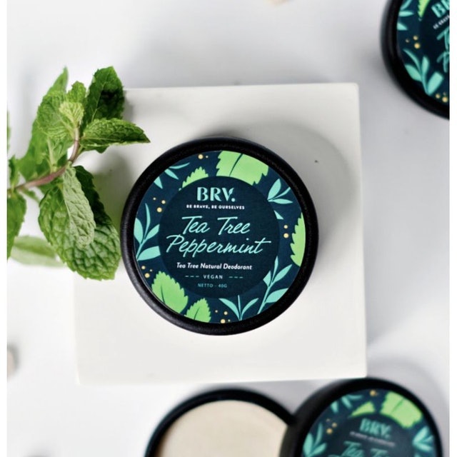 BRV Deodorant Tea Tree Peppermint 1