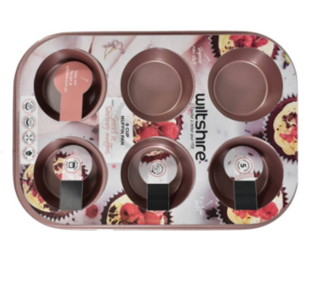 Wiltshire Rose Gold Muffin Pan 1
