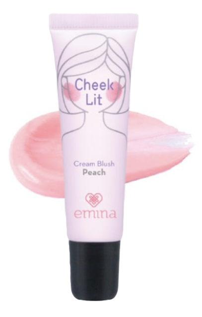 Emina  Cheeklit Cream Blush Peach 1