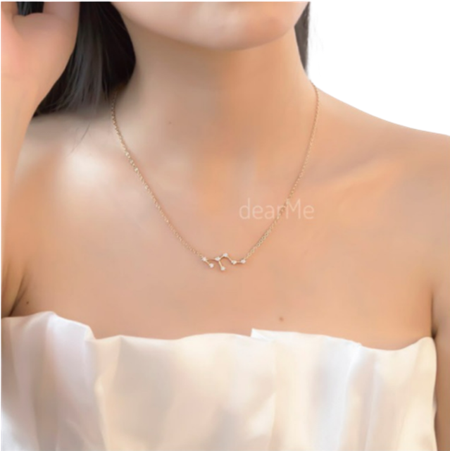 Dear me Constellation Necklace 925 Sterling Silver with Gold Plated 1
