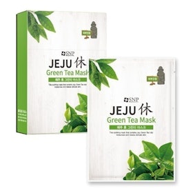 SNP Jeju Rest Green Tea Mask 1