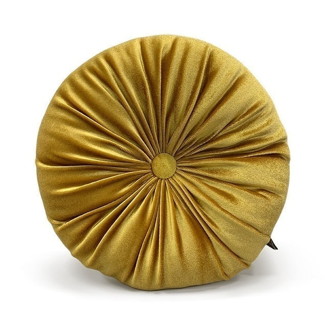 Ebonia Bantal Bulat Velvet 1