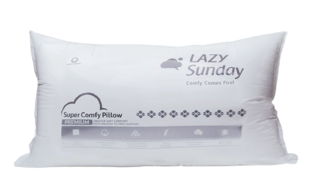 Lazy Sunday Bantal Tidur Super Comfy Premium Microfiber Goose Down 1