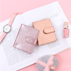Dompet Kartu Wanita Premium Leather Custom Nama 1