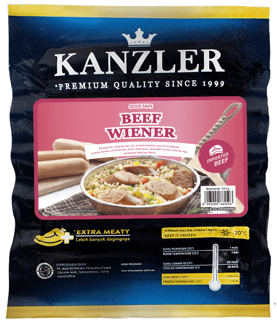 Kanzler - Cimory Indonesia Beef Wiener 1