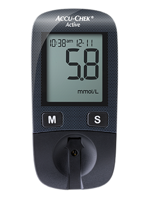 Roche Accu-Check Active Blood Glucose Meter 1