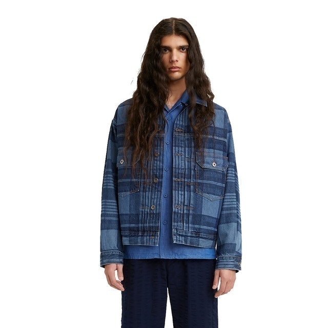 Levi Strauss & Co Lmc Overszd Type Ii Trkr Lmc Admiral 1