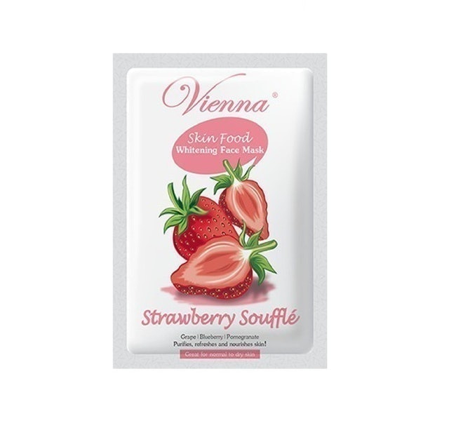 Vienna Face Mask Clay Skin Food Strawberry Souffle 1