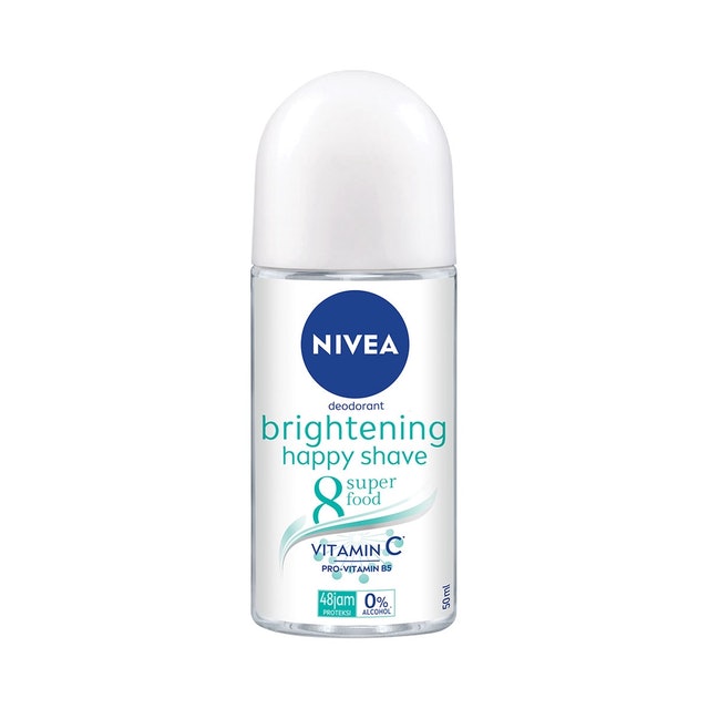 Beierdorf NIVEA Brightening Happy Shave 8 Superfood Deodorant Roll On 1
