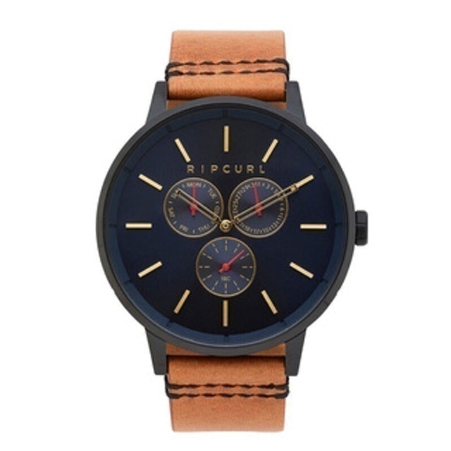 Rip Curl Detroit Multi Eye Midnight Leather Watch 1