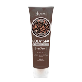 Hanasui Body Spa Exfoliating Gel Coffee with Collagen 1