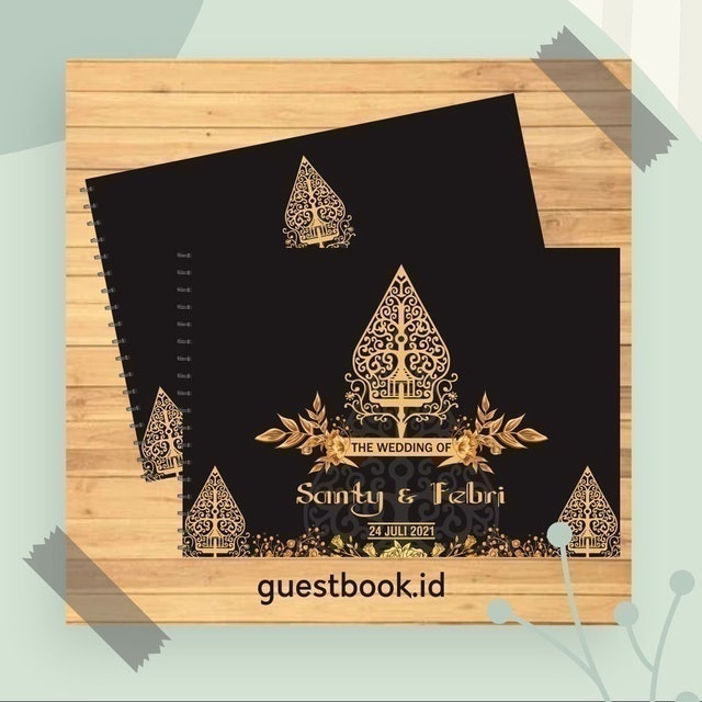  Guestbook.id Guest Book Custom Nama Adat Jawa  1