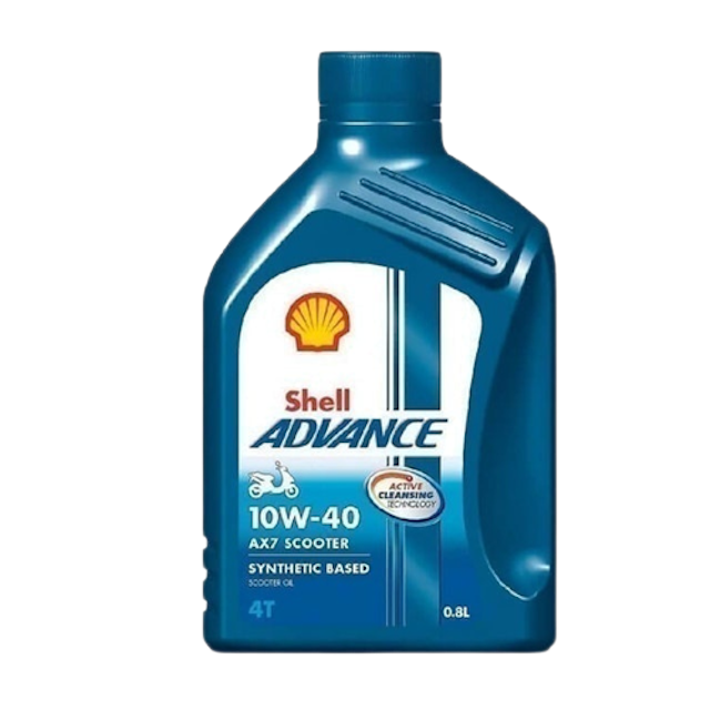 Shell  Advance AX7 Scooter SAE 10W-40 1
