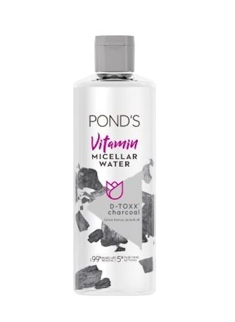 Unilever Pond's Vitamin Micellar Water  DToxx Charcoal  1