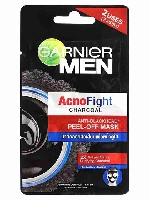 Garnier Acno Fight Charcoal Anti Blackheads Peel Off Mask 1