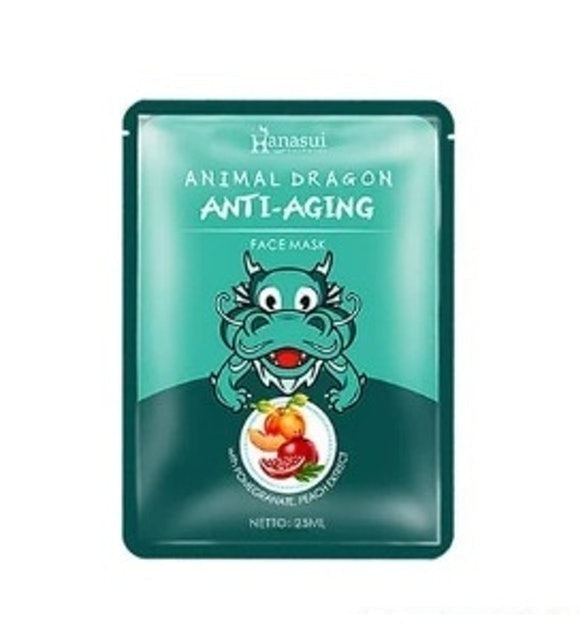 Eka Jaya International Hanasui Animal Dragon Face Mask - Anti Aging 1